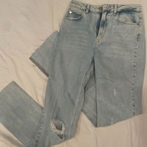 Zara High Waist Flare Jeans